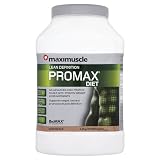 Maximuscle Promax Diet 1200 g Chocolate Weight Loss and Definition Shake Powder (packaging may vary)