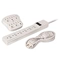 Multi-Outlet 3-pc. Power Strip Value Pack
