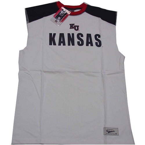 Buy Kansas Jayhawks Muscle T-Shirt (Size Medium) by Colosseum