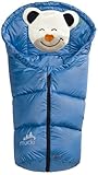 Odenwälder Babynest Mucki Fußsäckchen Azurblau 11400/245