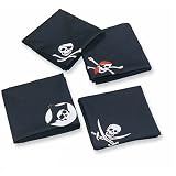 Jolly Roger Bandana Set of 4