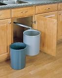 13 Liter Pivot-Out Built-In Waste Bins