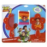 (2 count) Disney Toy Story 7pc Jessie Hair Accessory Set - Jessie Vanity Set - Toy Story Hair Set - PARTY FAVORS