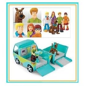 Scooby Doo 5-pack Figures & Mystery Machine