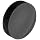 DimcoGray Black Phenolic Knurled Clamping Knob, Zinc Stud: 10-32" Thread x 7/32" Length, 1" Diameter x 13/32" Height x 1/2" Hub Dia (Pack of 10)