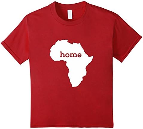 Kids Africa-Home T shirts - States-USA T-shirt 8 Cranberry