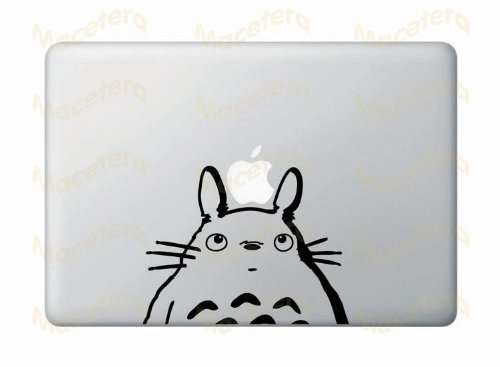 Totoro and Apple - Vinyl Laptop or Macbook Decal