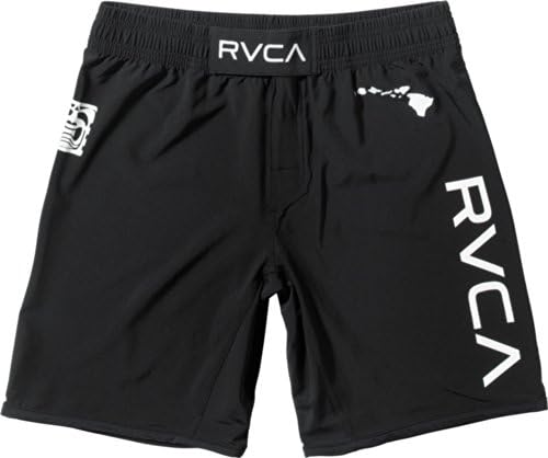 RVCA Men's Bj Penn Scrapper Short Black X-Large