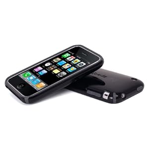 Speck Products CandyShell Case for iPhone 3G, 3GS (Black/Gray)