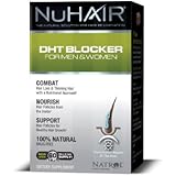 Nu Hair DHT Blocker Hair Regrowth Support Formula Tablets, 60-Count Bottle