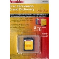 Franklin Bookman SD (DBE-500858) Larousse Gran Diccionario Englisch-Spanisch, 1 SD-Karte F�r BOOKMAN SD, Handhelds mit Palm, Windows mobile, Symbian OS und SD-Slot