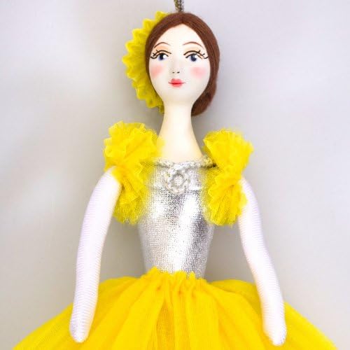 'Ballerina' Collectible Doll Yellow