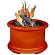 California Outdoor Concepts Island Series Burnt Orange Fire Pit