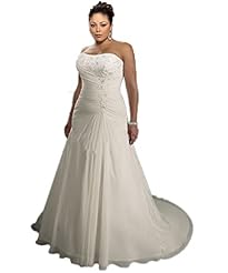 Plus Size A-line Chiffon Cocktail  Applique  Ball Gown Homecoming Dress/Party Dress/Wedding Dress 