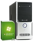 Produkt-Bild: PC - CSL Speed H2150 (Dual) - DualCore! PC-System mit Intel Dual-Core E3300 2 2500 MHz, 160GB SATA, 1024MB DDR2, Intel GMA 3100, DVD/CD-RW Kombo, Sound, LAN, Windows 7 Home Premium