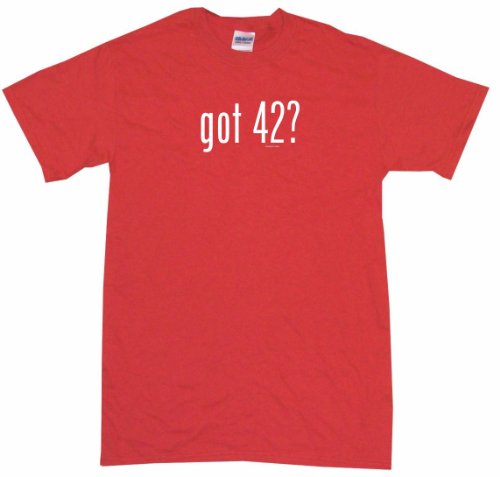 got 42? Men's Tee Shirt XL-Red