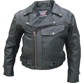 Men's Drum Dyed NAKED Cowhide PISTOL PETE Vented Motorcycle Jacket, Brass hardware Sizes 40-60