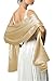 Justmydress Satin Wrap Shawl for Evening Wedding Party Formal 68 Inch Long with 5 Colors