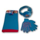 icarly Girl's Nickelodeon Earmuff, Scarf and Glove Set - 3 Piece Set (7-14)