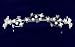 Pearl Rhinestone Flowers Wedding Bridal Tiara