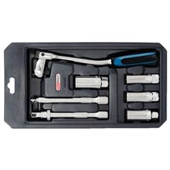 KS Tools 918.0607 CHROMEplus Z�ndkerzen Service Satz 7-teilig; hochglanz verchromt 1 cm (0,375 Zoll)
