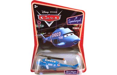 Childrens Toyshop  Spielwaren : Disney Pixar - CARS - THE WORLD OF CARS - Die-Cast - DINOCO HELICOPTER
