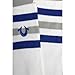 True Religion Men's Athletic Sock Royal Blue/Gray Striped Sock Size10-13