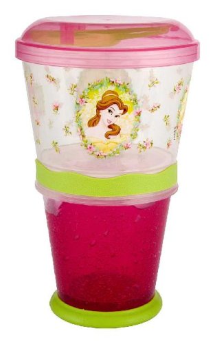 Childrens Toyshop  Toys : Zak Designs Disney Princess EZ Freeze Cereal on the Go Container