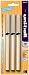 uni-ball Deluxe Fine Point Roller Ball Pens, 3 Black Ink Pens (60311PP)