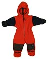Infant's Bunting Bear Suit, Red, 3/9M