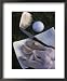 Golf Ball, Club, Golf Glove, and Score Card Framed Art Poster Print by Eric Kamp, 18x22
