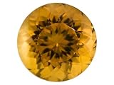 MIN 8.25CT 13MM ROUND MADEIRA CITRINE FROM BRAZIL