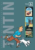 The Adventures of Tintin: "Land of Black Gold", "Destination Moon", "Explorers on the Moon" v. 6: Land of the Black Gold / Destination Moon / Explorers on the Moon