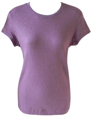 Gap Women's Stretch T-Shirt (Medium, Lavender)