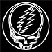 Grateful Dead - Steal Your Face - Rub On Sticker / Decal