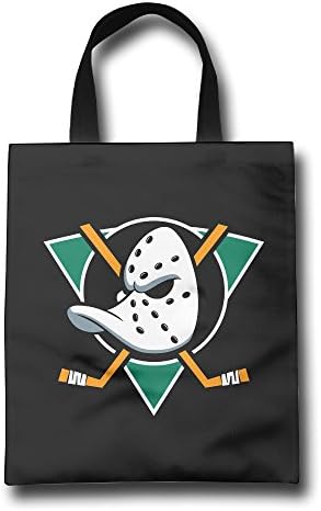Polyester Anaheim Ducks Mighty Ducks Primary Logo.png Tote Bag