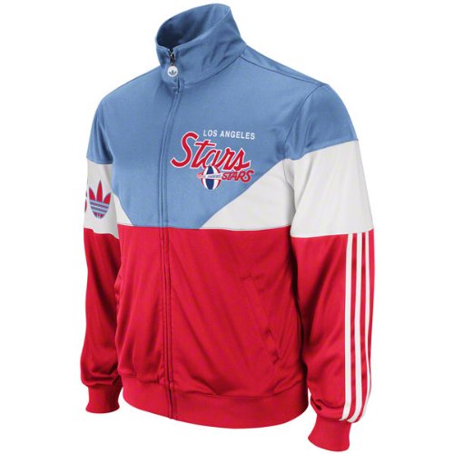 NBA Men's Los Angeles Lakers ABA Jam Track Jacket (Blue/Red, Large)