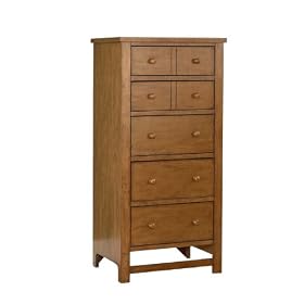 Bassettbaby River Ridge 5 Drawer Tall Chest, Oak by Bassettbaby