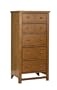 Bassettbaby River Ridge 5 Drawer Tall Chest, Oak