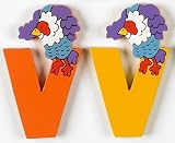 The Toy Workshop Wooden Letter Lower Case V