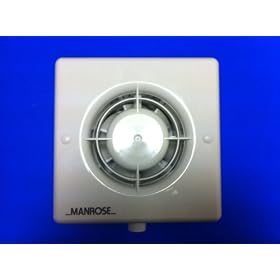 Manrose Extractor Fan Humidistat XF100MH - 4 inch/100 mm