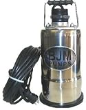 2 0.5 HP Submersible Dewatering Pump Float Switch: Ball Type Built-In Float Switch with 50' Cord