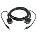25FT HD15+3.5MM Monitor Cable