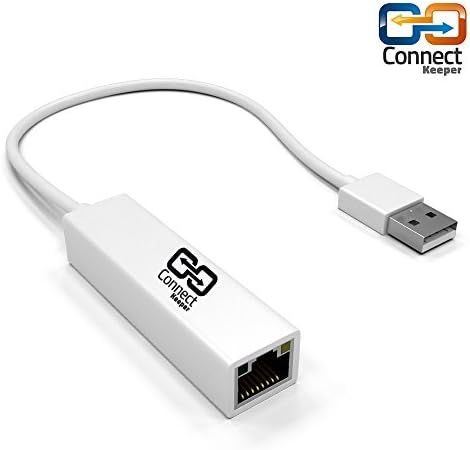 USB to Ethernet Adapter - Fast USB 2.0 Best for Windows, Mac &amp; Linux - up to 100 Mbps (100 Megabits per second) - Satisfaction Guarantee and Best Lifetime Warranty