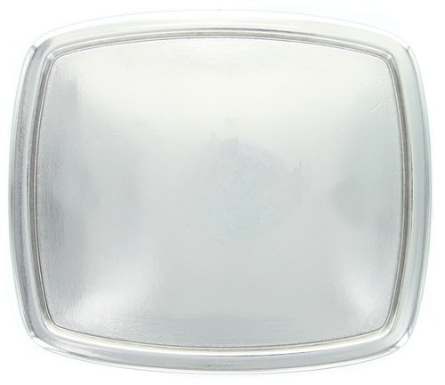 Western Plain Rectangular Hammered Vintage Belt Buckle
