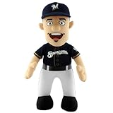 MLB Milwaukee Brewers Sporto Plush Doll, 14-Inch
