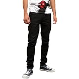 Black Simple Denim Jeans by Ambiguous Clothing - Ships in ''24'' Hours! by Ambiguous