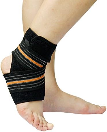 [Ankle Support] ShiningDay Breathable Neoprene Ankle Support Black (right)