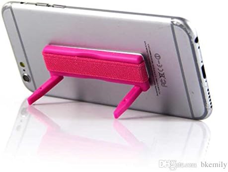 Sling Grip Phone Grip with Stand - Hold phone with one hand, easy grip (blue)