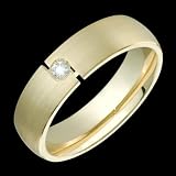 Alaina - Elegant White Gold Ring Wedding Band - Comfort Fit